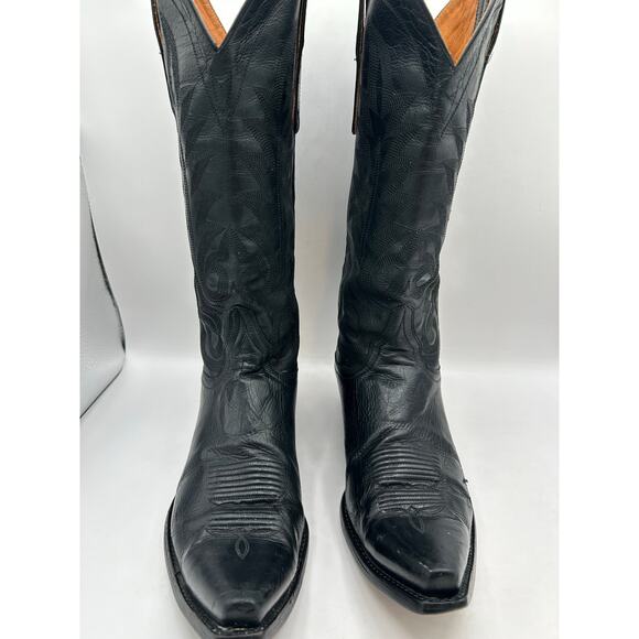 OLD GRINGO WESTERN LEATHER BLACK COWGIRL BOOTS MEXICO WOMEN’S 7.5 B - Picture 3 of 13